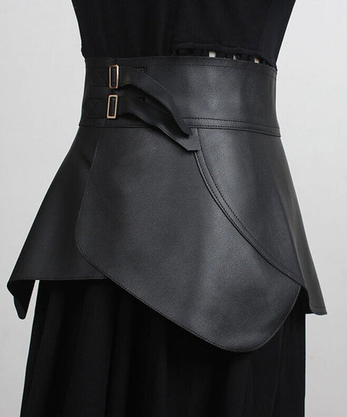 Double Buckle Flare Belt